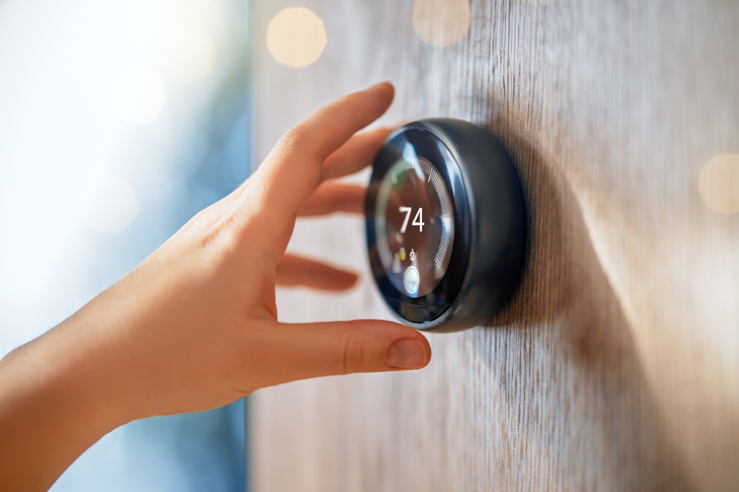 Modern smart home interior